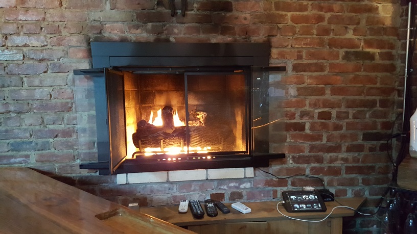 Loki Lounge Fireplace