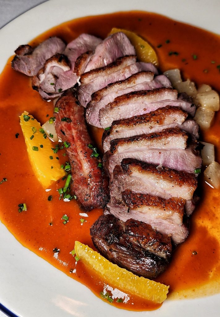 Le Rivage CANARD À L'ORANGE roasted duck