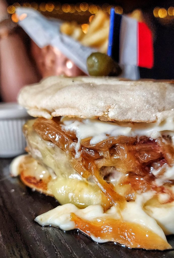 Le Rivage French Onion Soup Burger