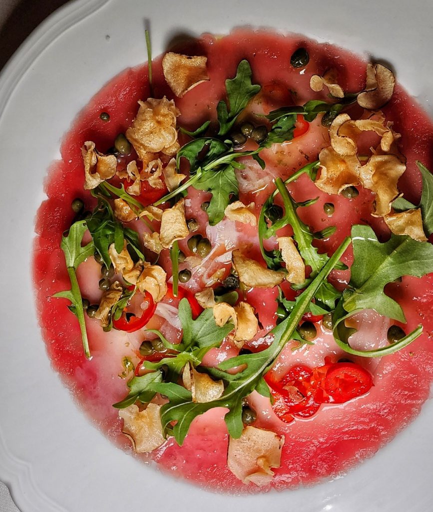 Castells Tuna Carpaccio Top