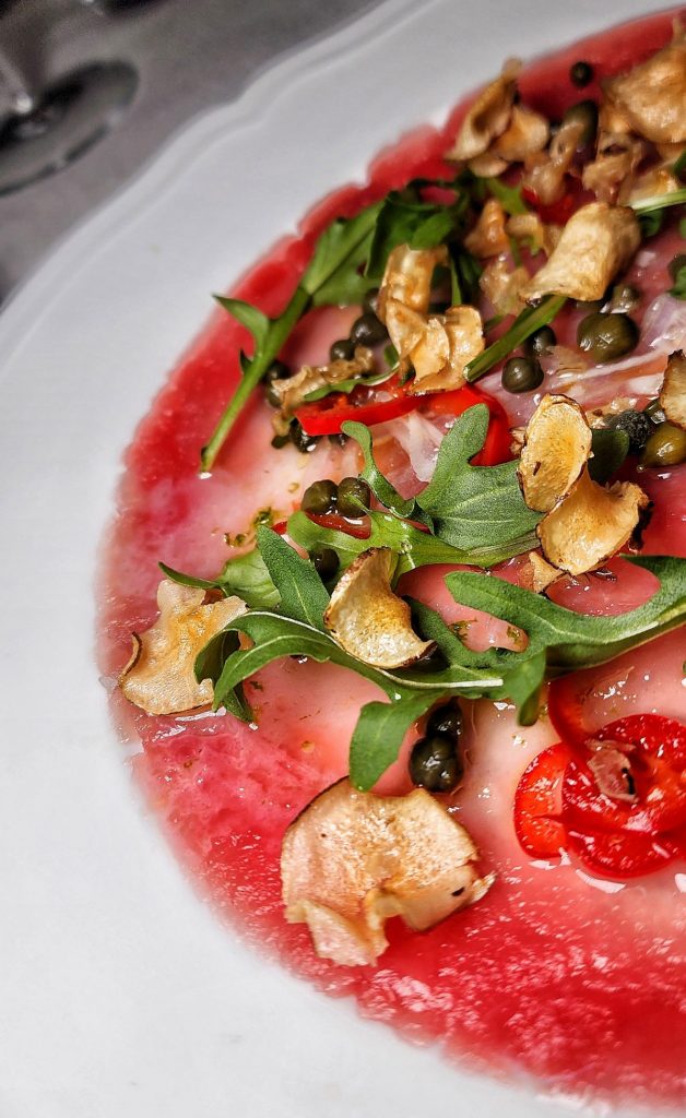 Castells Tuna Carpaccio