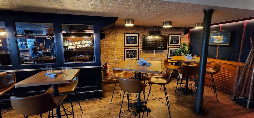 And Son Bar Dining Space