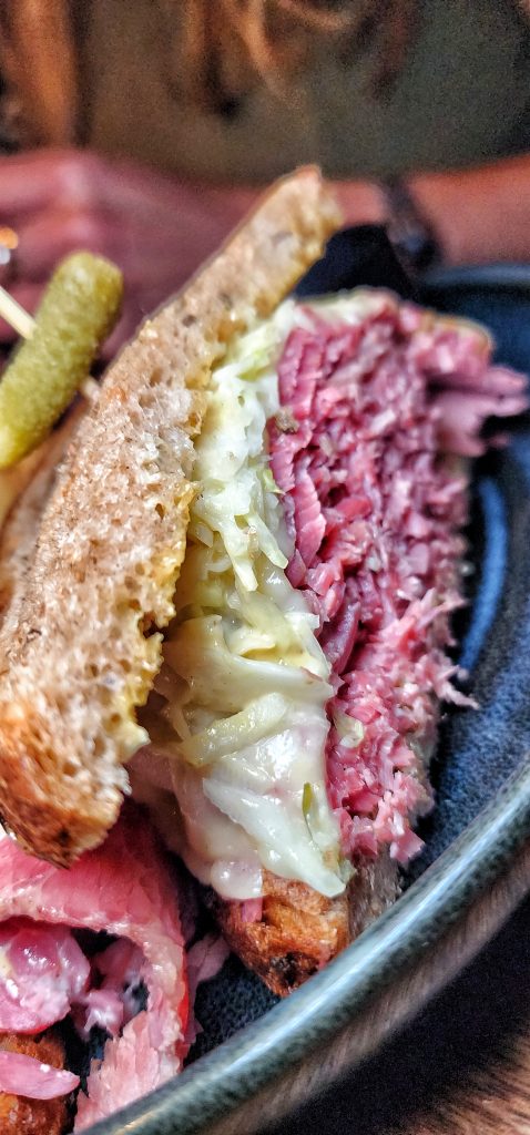 Dead Rabit CORNED BEEF SANDWICH side