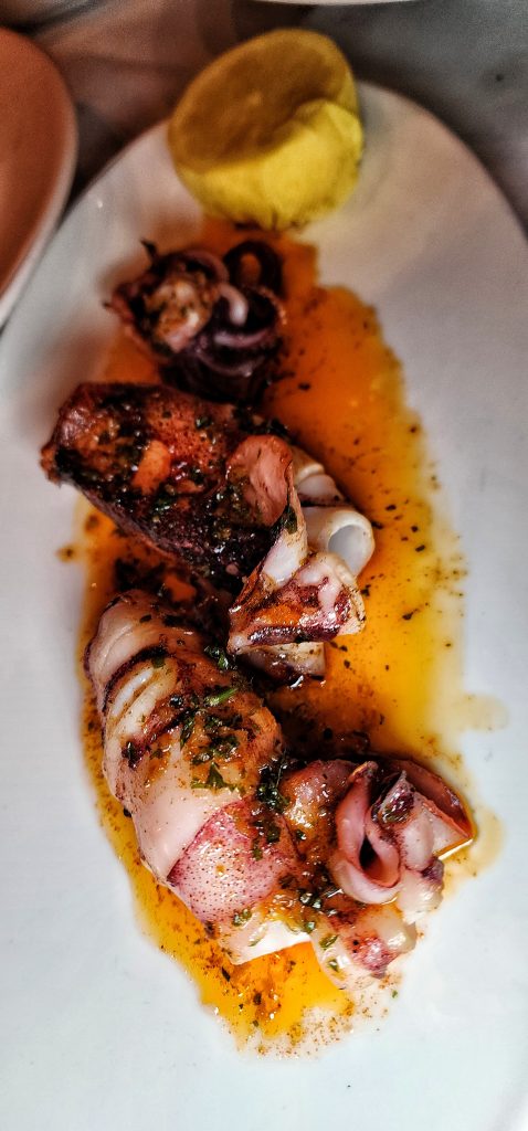 Sea Fire Grill GRILLED CALAMARI