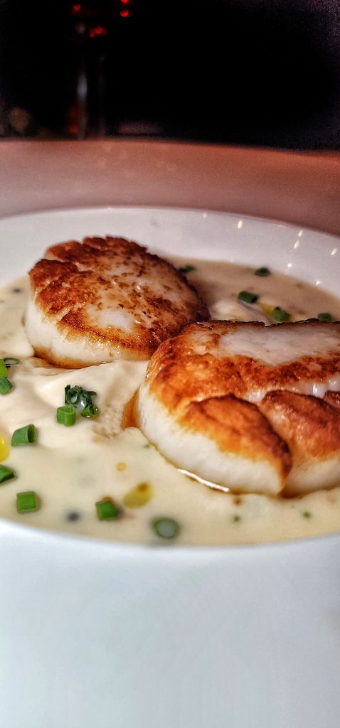 Sea Fire Grill Scallops