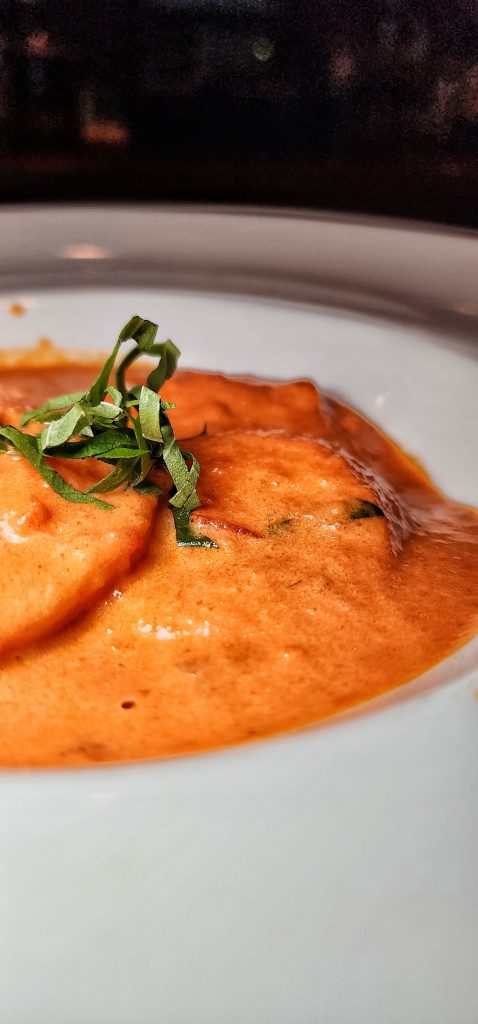 Chadwicks Roasted Peppers Ravioli in Vodka Sauce