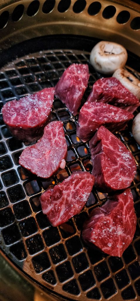 Cote Korean NYC USDA Prime hanger steak cooked