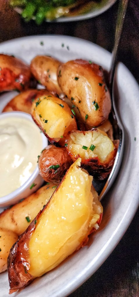 Dante ROAST FINGERLING POTATOES upclose