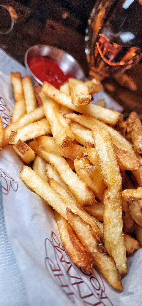 Dynamo Room Beef Fat Fries up close