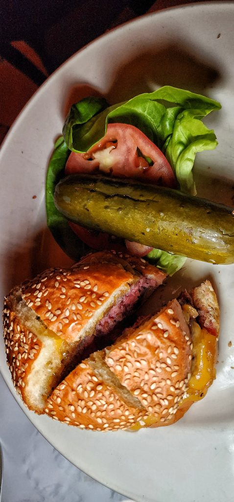 Minetta Tavern Burger top