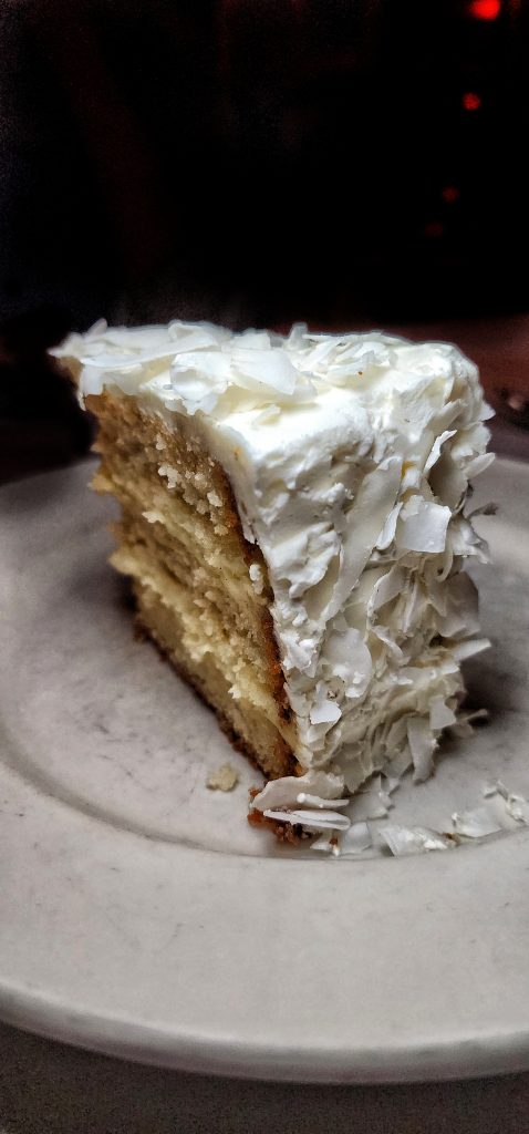 Minetta Tavern Coconut Cake