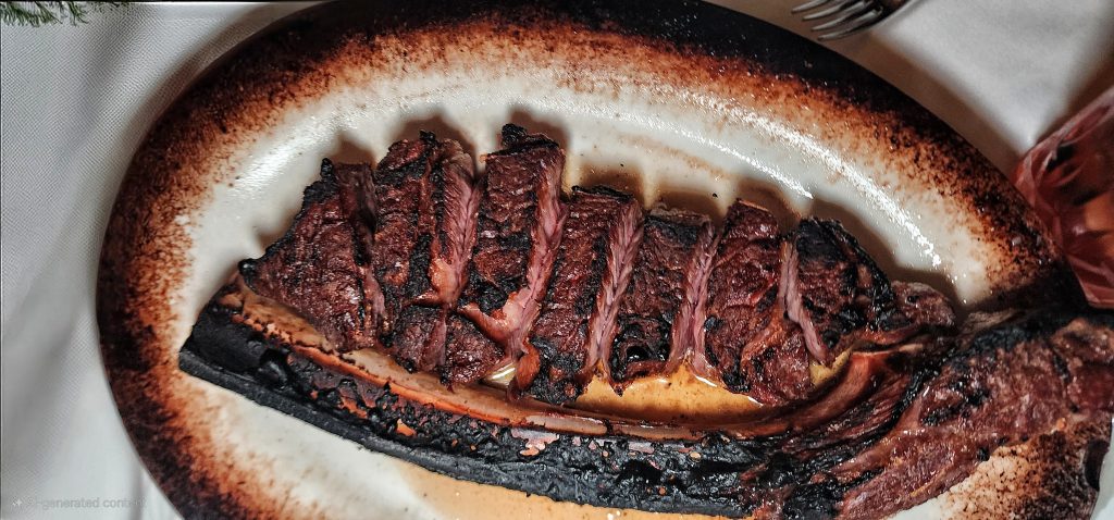 Sea Fire Grill Tomahawk steak