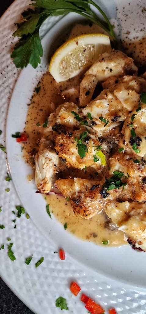 Tuscany Steakhouse Crabmeat Oreganata