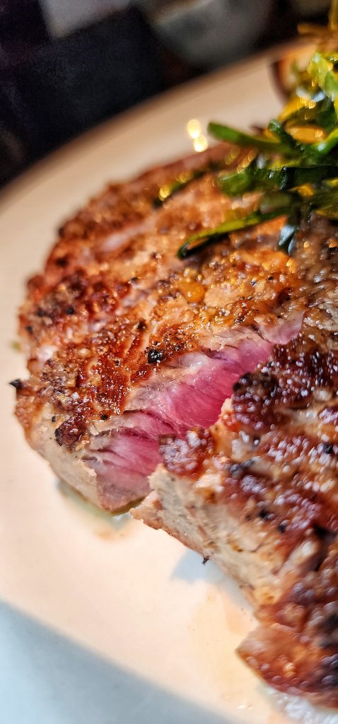 Cuerno New York Rib Eye con Tuétano cut