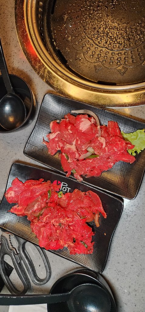 Kpot Korean BBQ Midtown Full Table Meats