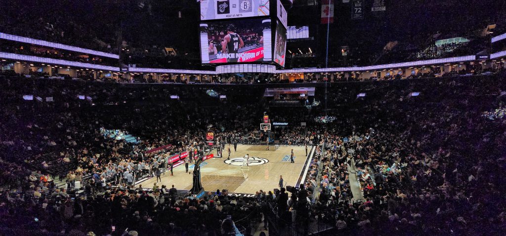 Barclays Center Gallagher Terrace Game view