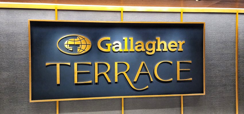 Barclays Center Gallagher Terrace Logo