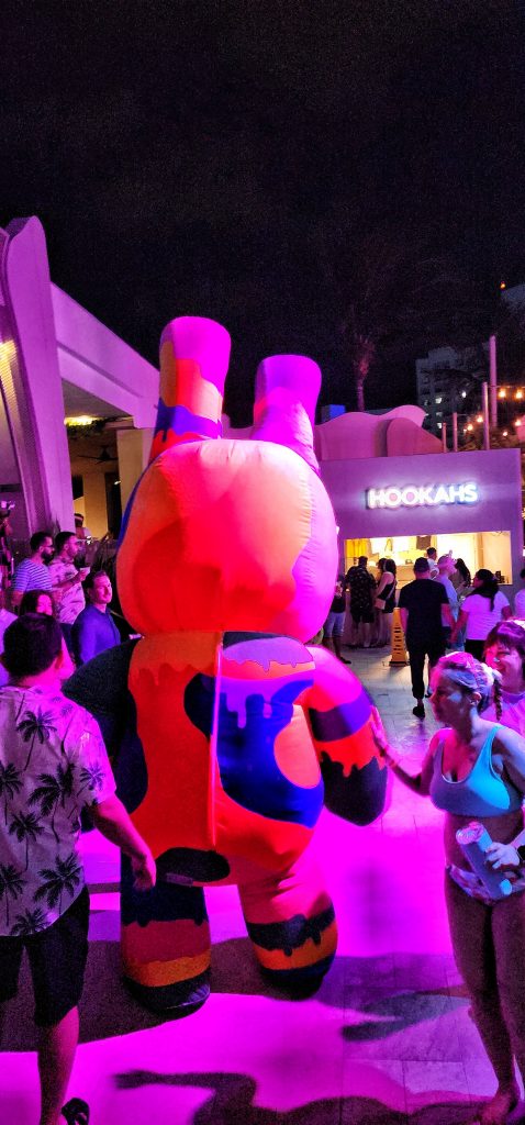 Hotel Riu Caribe Pool Party Labubu