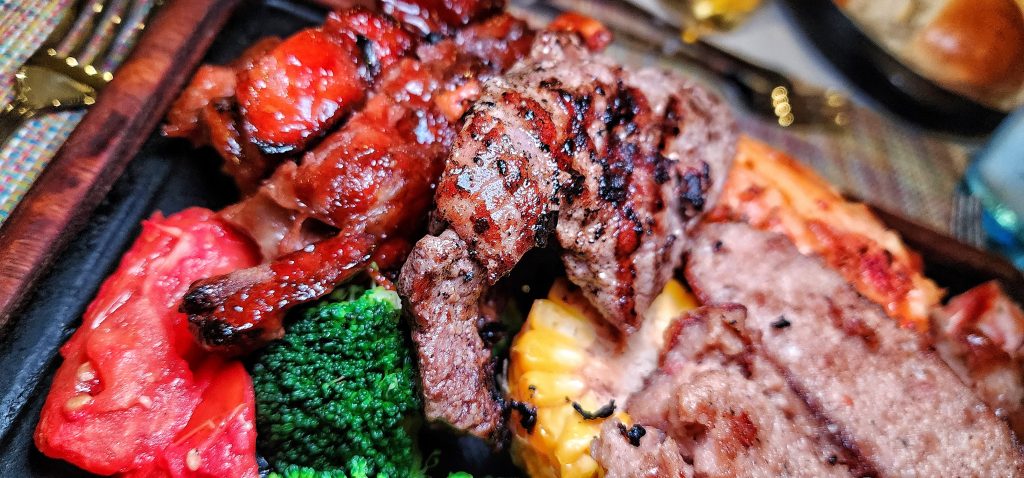 Hotel Riu Caribe grilled plater