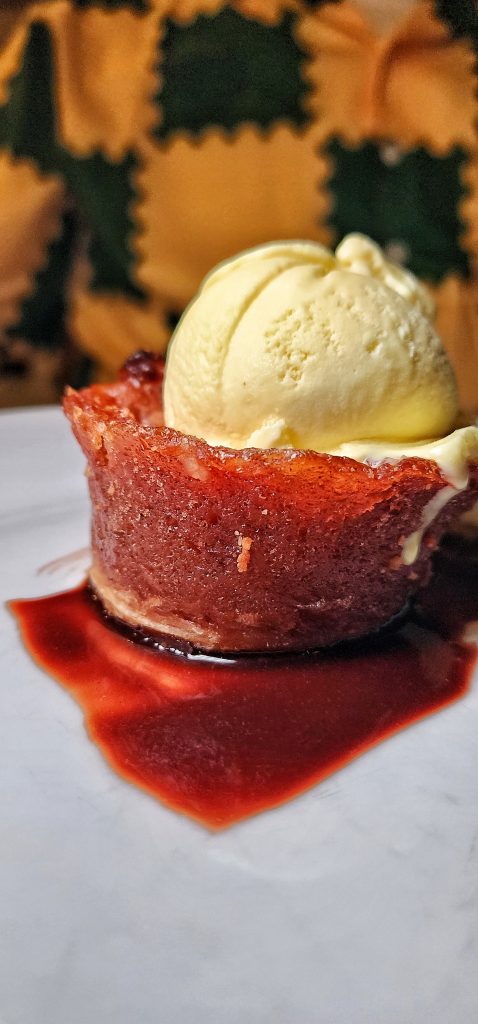 Hotel Riu Caribe steakhouse dessert