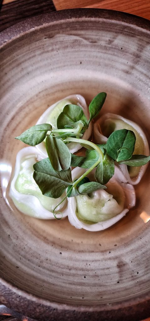Double Knot NYC edamame dumpling