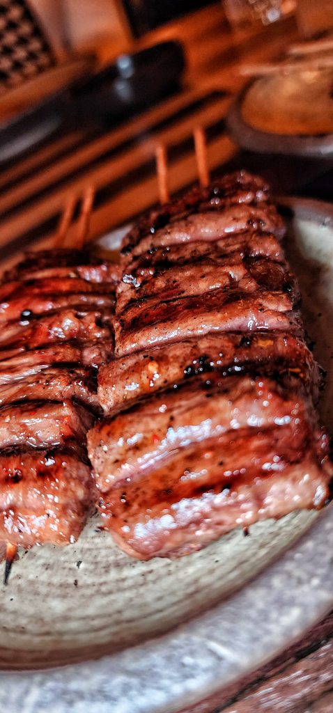 Double Knot NYC robatayaki beef Short Rib