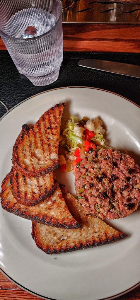 Golden Steer NYC Filet Mignon Tartare Top