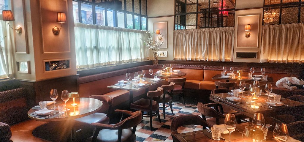 Carversteak nyc front dining room