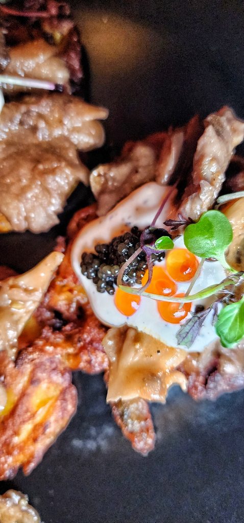 Folk Brooklyn MASALA LATKES upclose