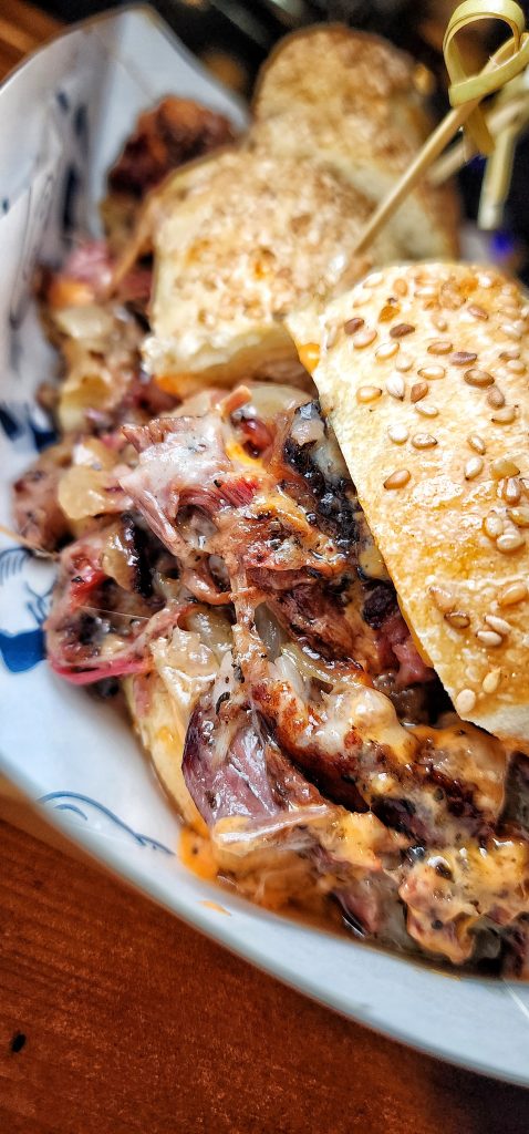 Pig beach queens Brisket Cheesesteak