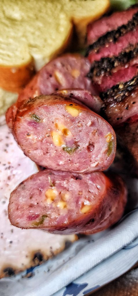 Pig beach queens Smoked Jalapeño Cheddar Sausage