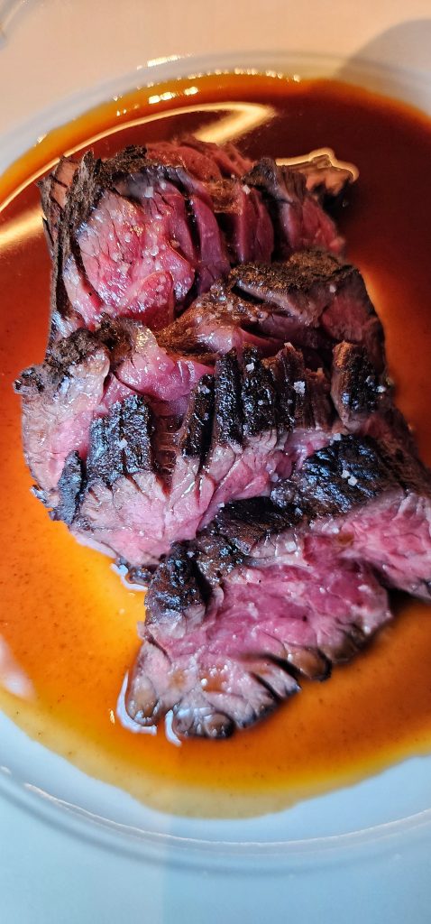 Saverne NYC Hanger Steak au Poivre top