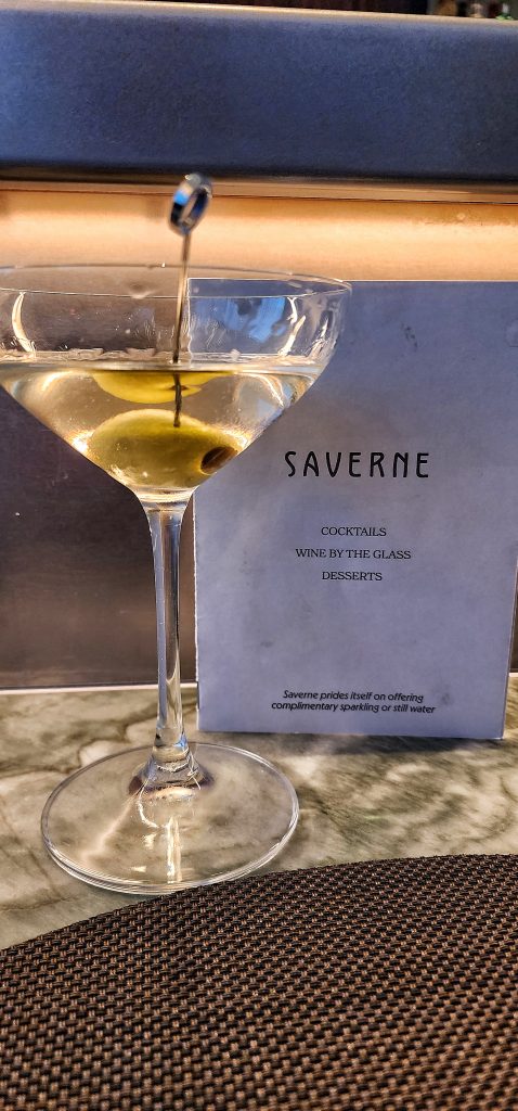 Saverne NYC Vodka Martini