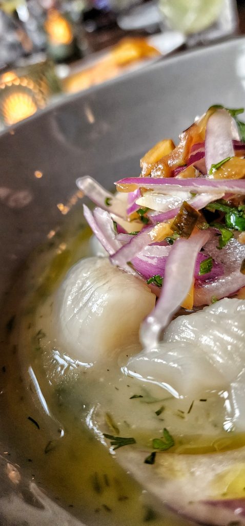 Bar Chuzo Scallop Crudo