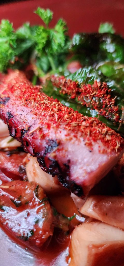 Golden Steer NYC Braised Spanish Octopus up close (1)