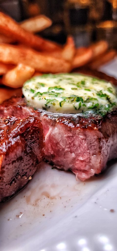 Le Rock Steak Frites cut