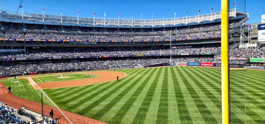 Yankee Stadium Left Field