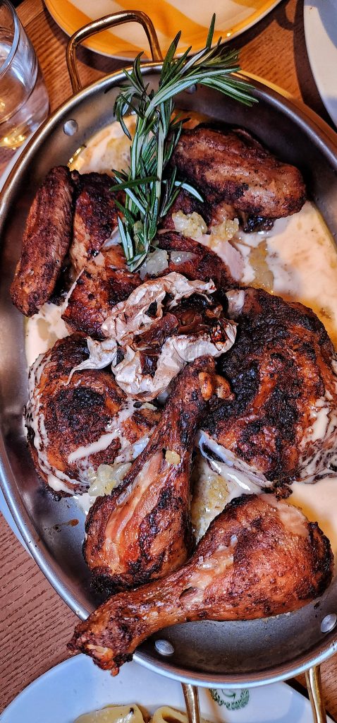 whole roasted lemon rosemary chicken