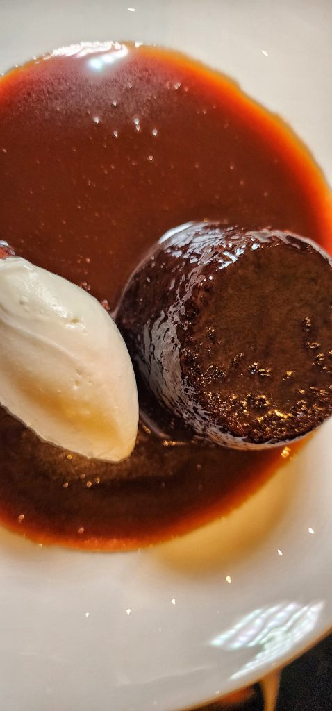 Sticky toffee pudding