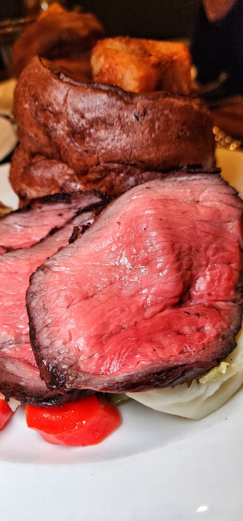 Sunday roast beef