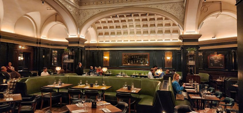 Hawksmoor NYC United Charities Building interior
