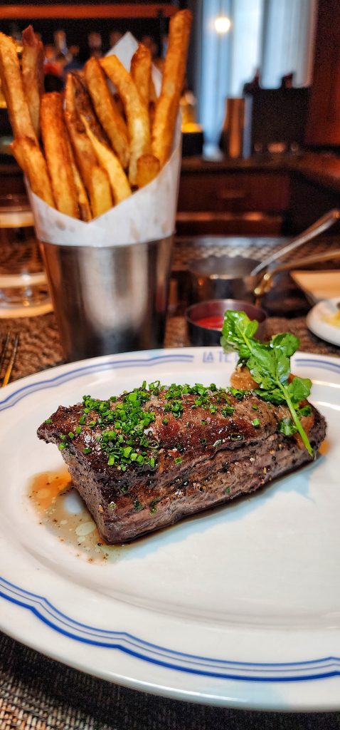 steak frites tenderloin fries