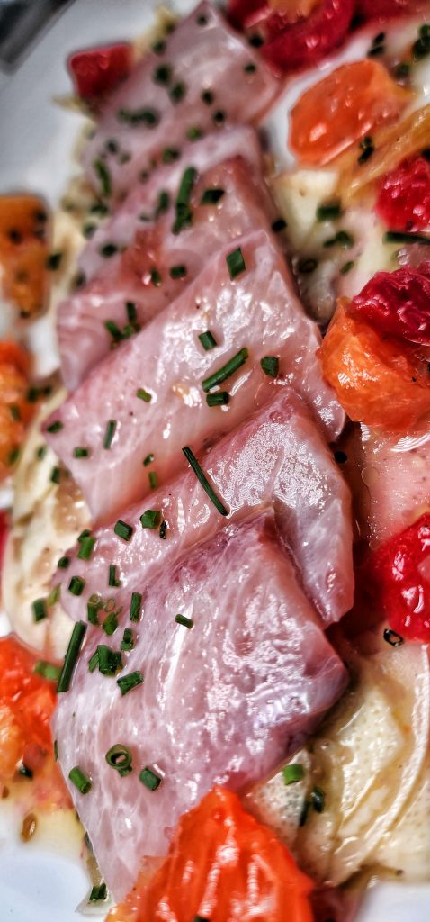 hamachi crudo