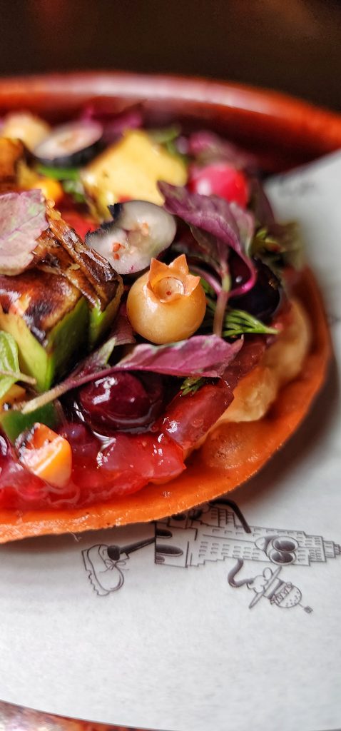 spicy tuna strawberries kachori