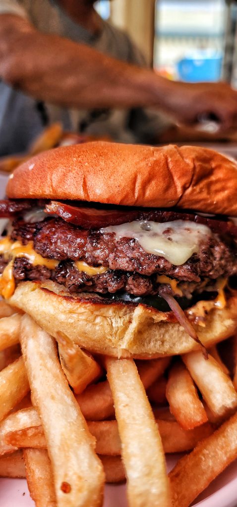 fancy smash burger double patty