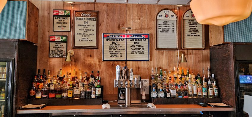 bar seating interior