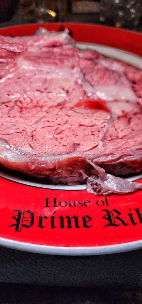 King Cut prime rib close