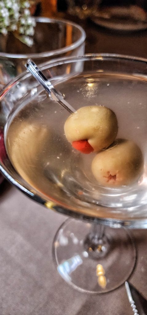 martini sidecar shaker upclose