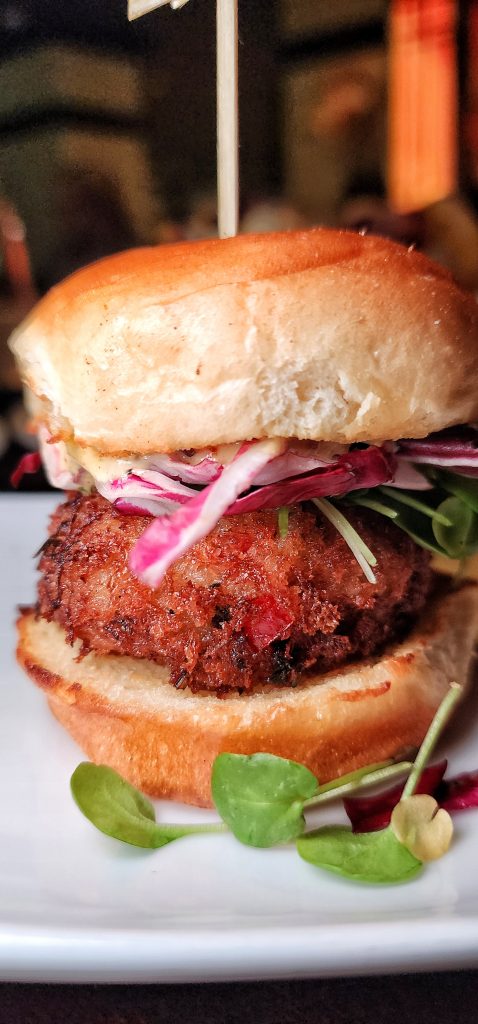 crab cake sliders