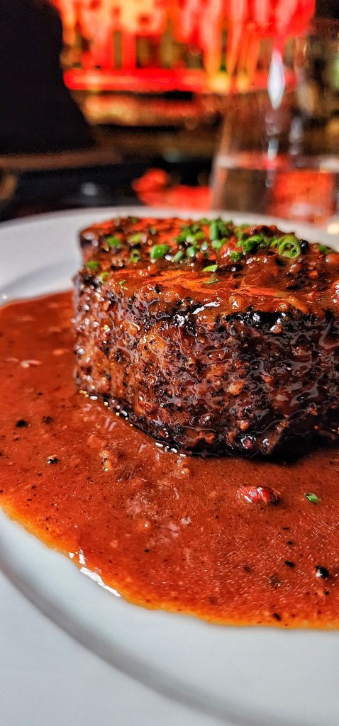 ribeye au poivre